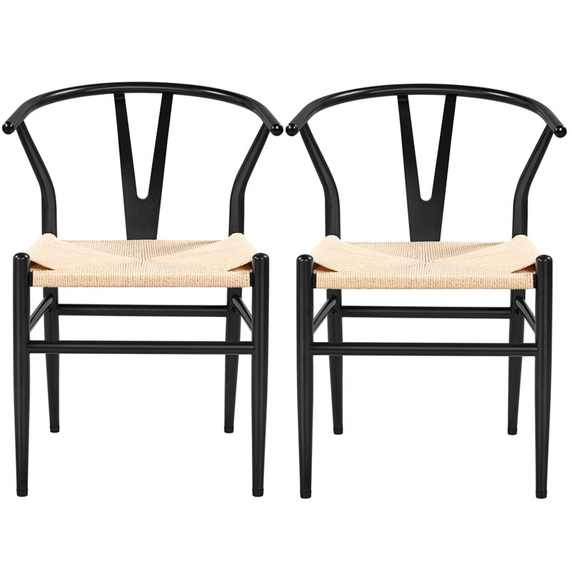 Yaheetech Modern Weave Arm Chair & Reviews | Wayfair.co.uk