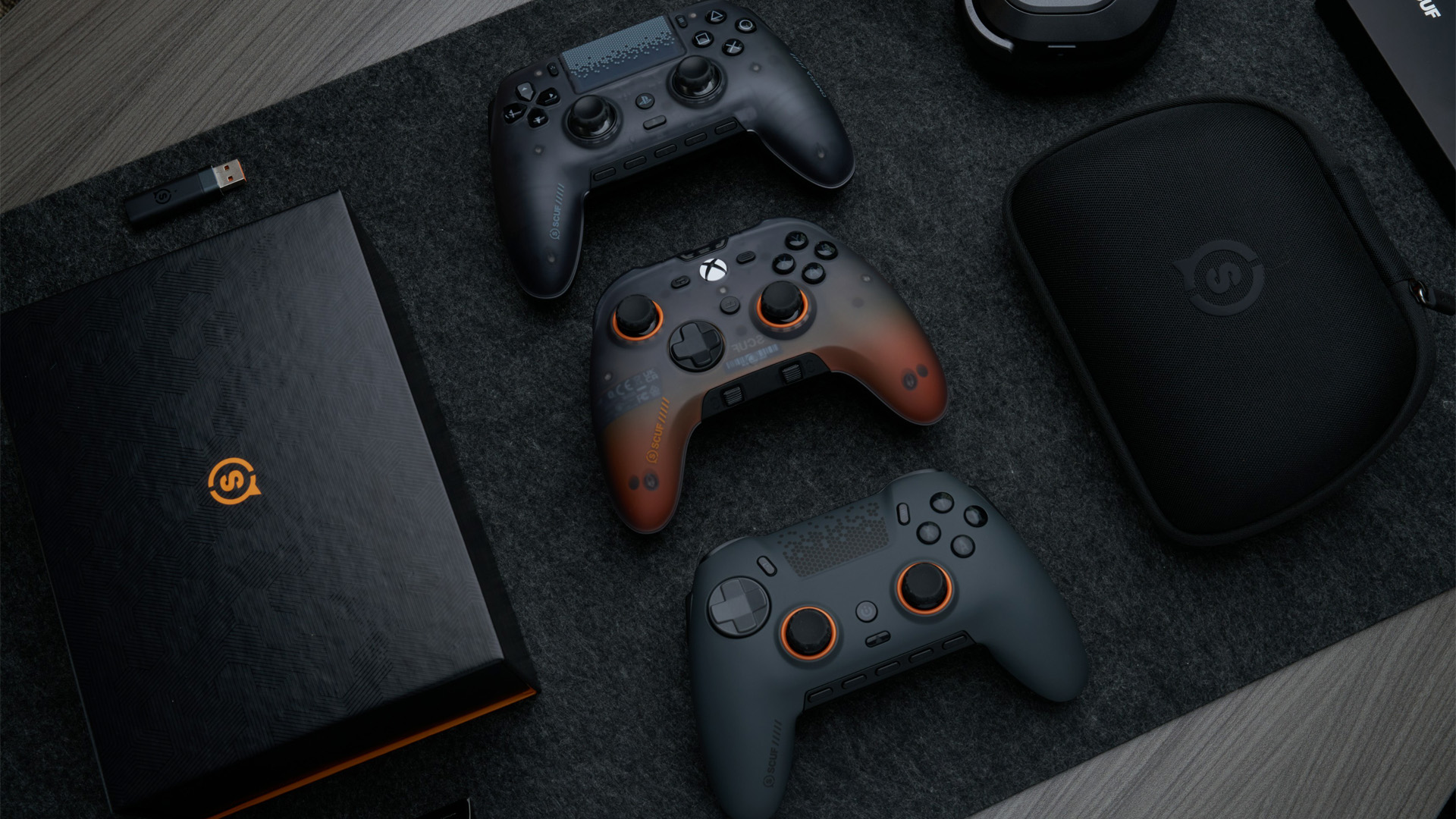 SCUF Envision and Valor Pro controllers