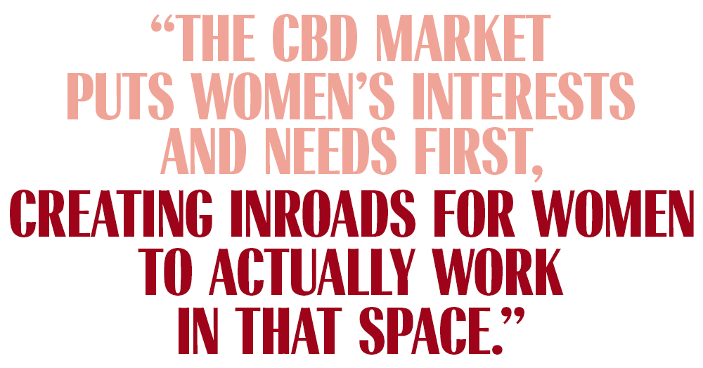 womens interest cbd