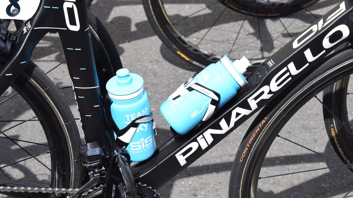 Elite launched new bottles at the Giro d'Italia last month