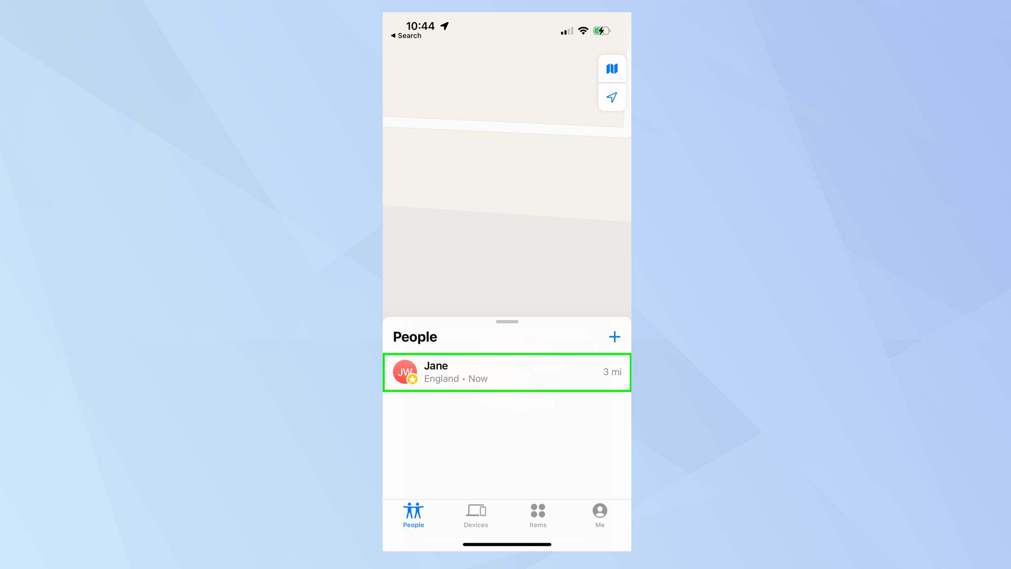 How to share location on iPhone using Find My