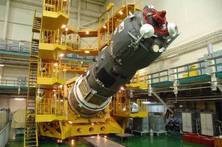 Russian Cargo Ship on Course for Space Station