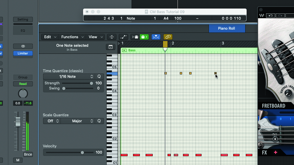 Creating Basslines