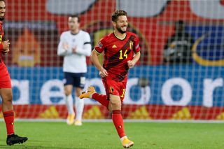 Dries Mertens scored Belgium's second