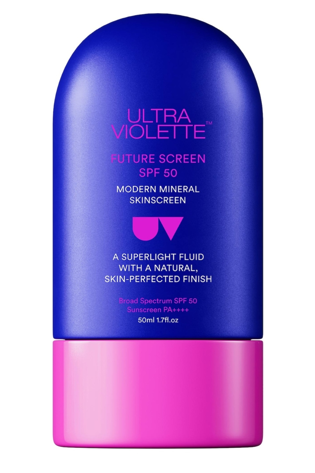 Future Screen Spf 50 Mineral Fragrance Free Facial Sunscreen Serum
