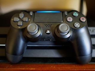 DualShock 4 on PlayStation 4 Console