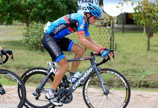 Steele Von Hoff (Garmin Sharp) during Stage 8 at Tour de Langkawi