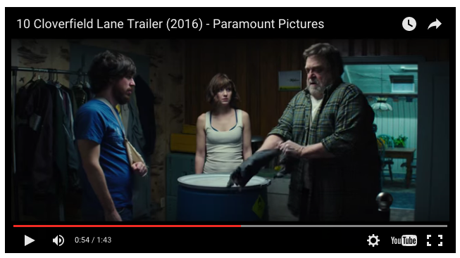 Cloverfield 2 trailer.