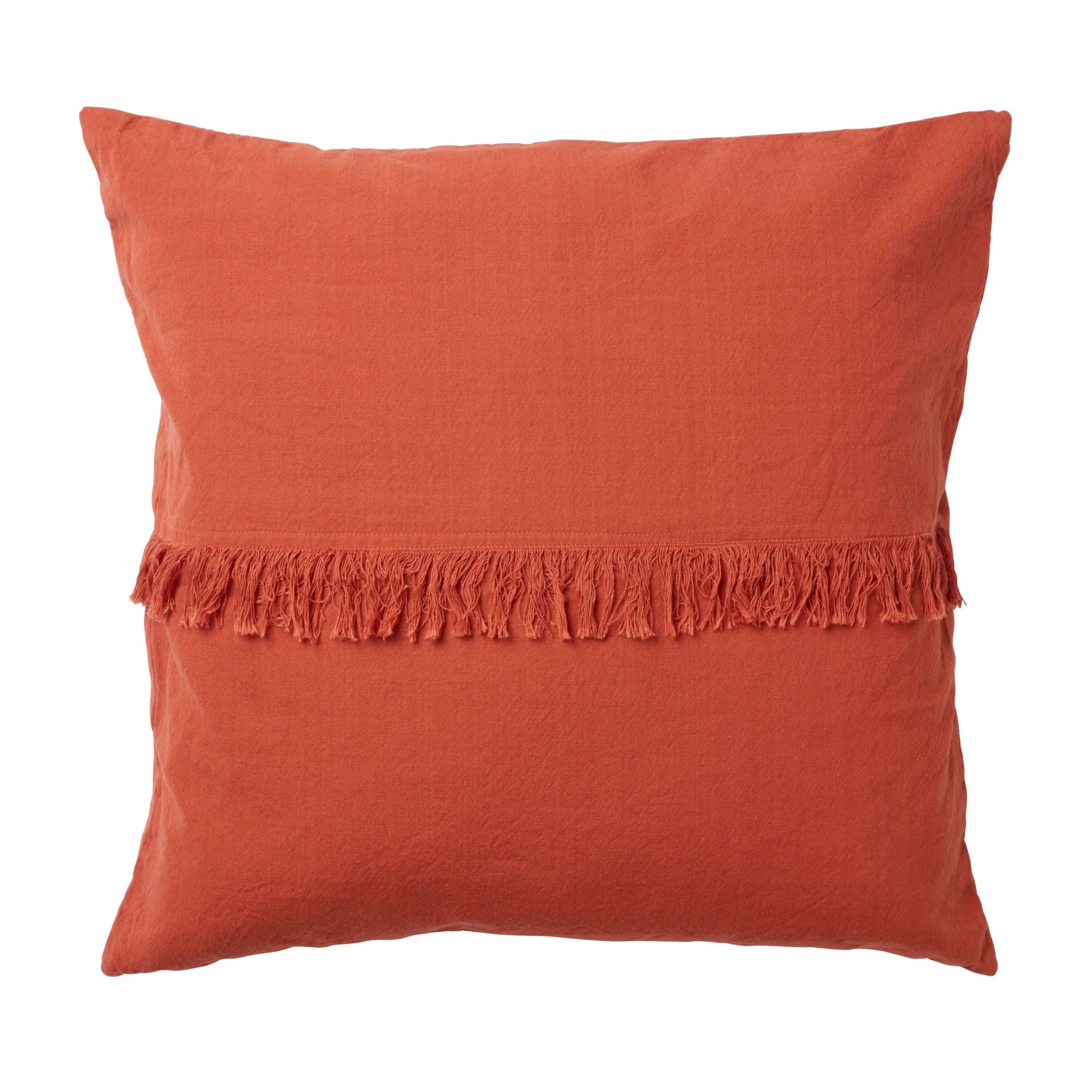 B&Q GoodHome Kisiria Mango Fringe Outdoor Cushion