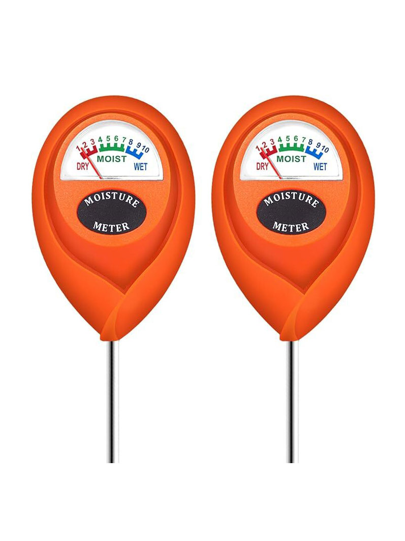 Amazon, Xlux Orange Soil Moisture Meter, 2 Pack