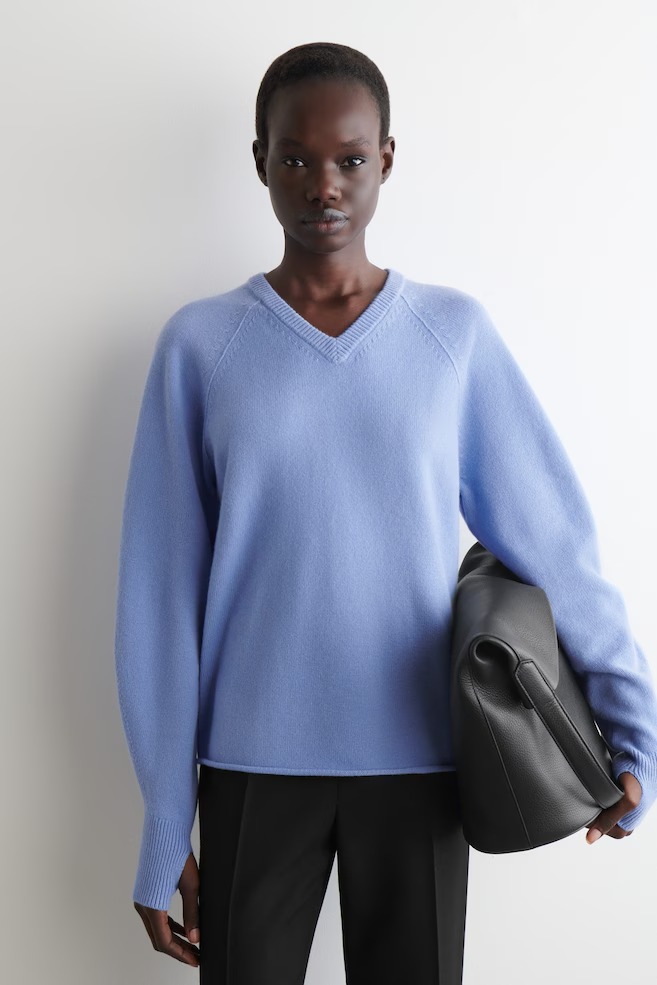 cos, Merino V Neck Sweater