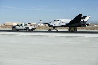 Dream Chaser Pulled in Tow Testing