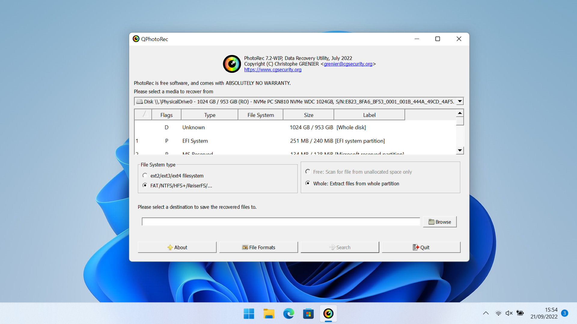 PhotoRec | TechRadar