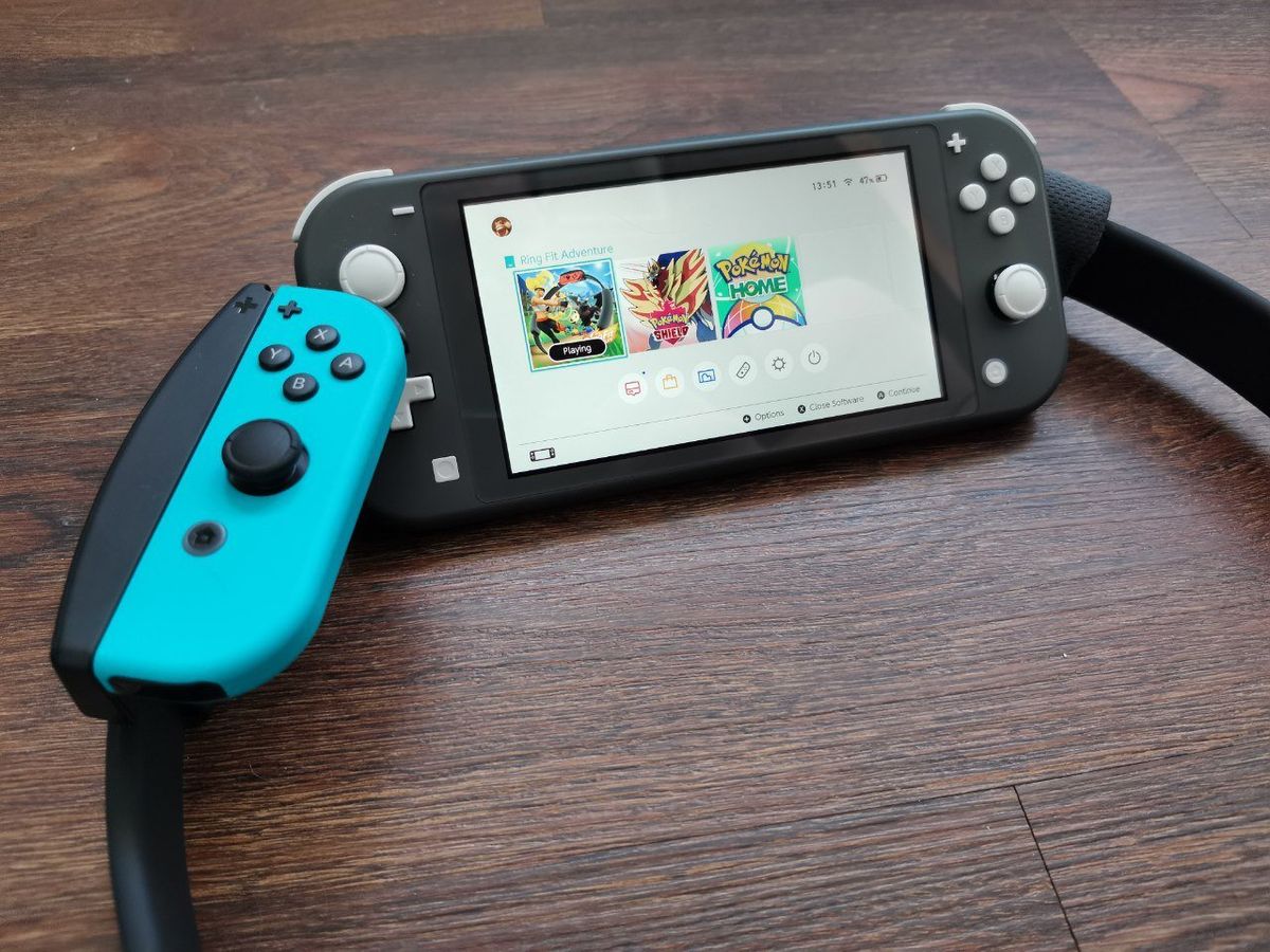 Can you use Ring Fit Adventure with Nintendo Switch Lite?
