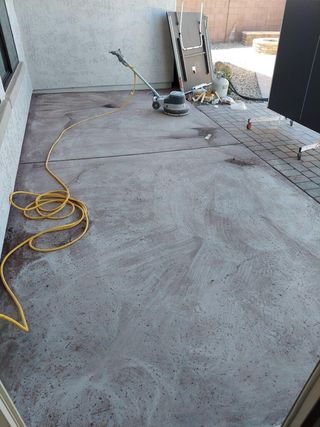 removing patio paint