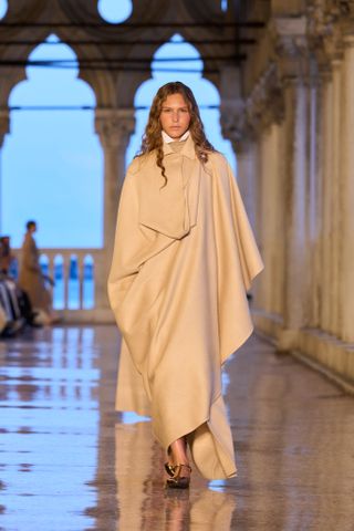 Max Mara Cruise 2025 runway show in Venice