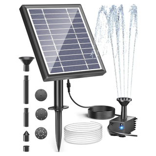 A solar fountain kit