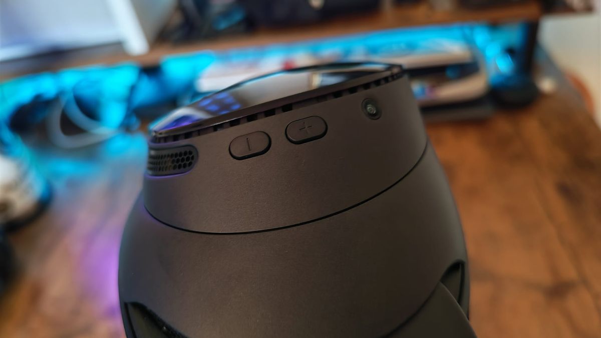 The volume keys on the Steam Frame