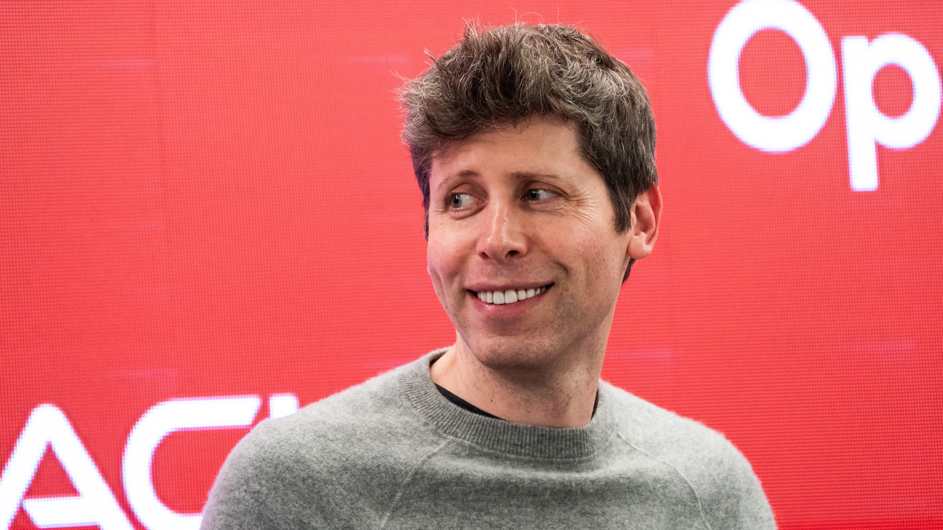Sam Altman, chief executive officer of OpenAI Inc., during a media tour of the Stargate AI data center in Abilene, Texas, US, on Tuesday, Sept. 23, 2025. Stargate is a collaboration of OpenAI, Oracle and SoftBank, with promotional support from President Donald Trump, to build data centers and other infrastructure for artificial intelligence throughout the US. Photographer: Kyle Grillot/Bloomberg via Getty Images
