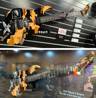 ESP guitars at NAMM - George Lynch’s Desert Eagle