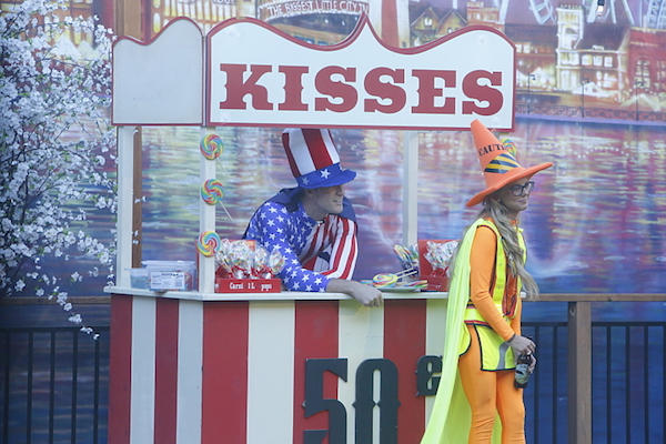corey and nicole kisses