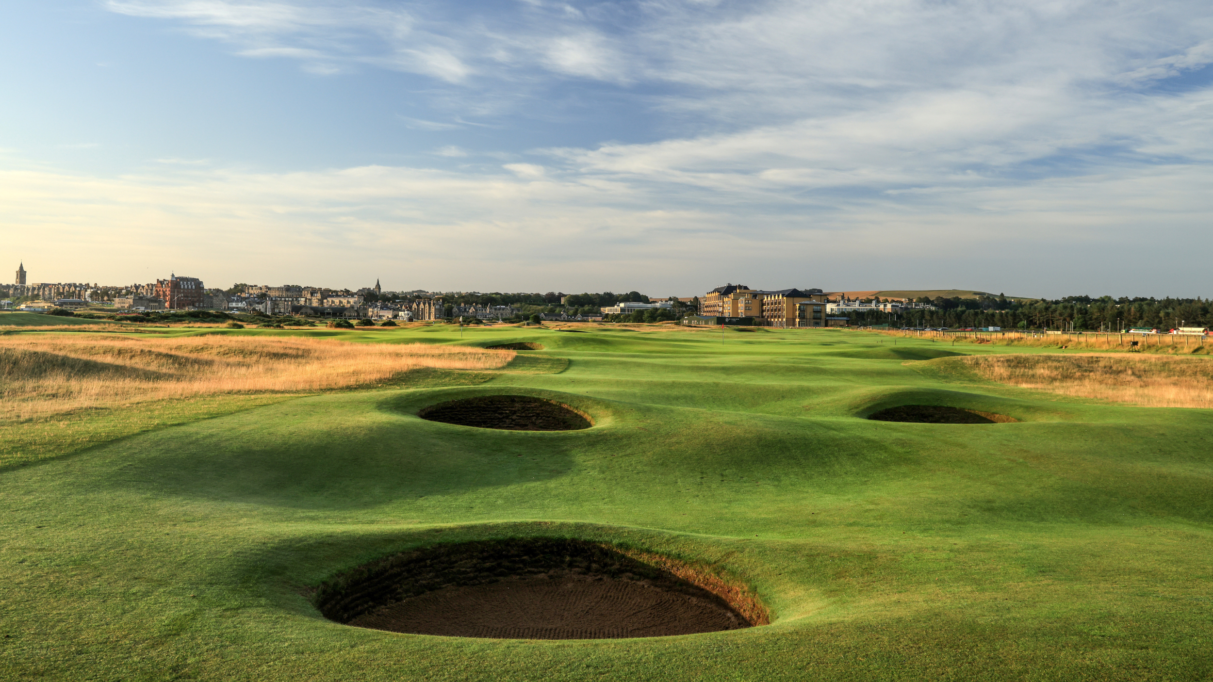 The 15th hole at the Old Course