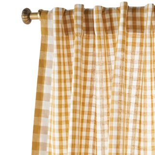 Gingham Curtain