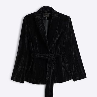 velvet blazer from River Island