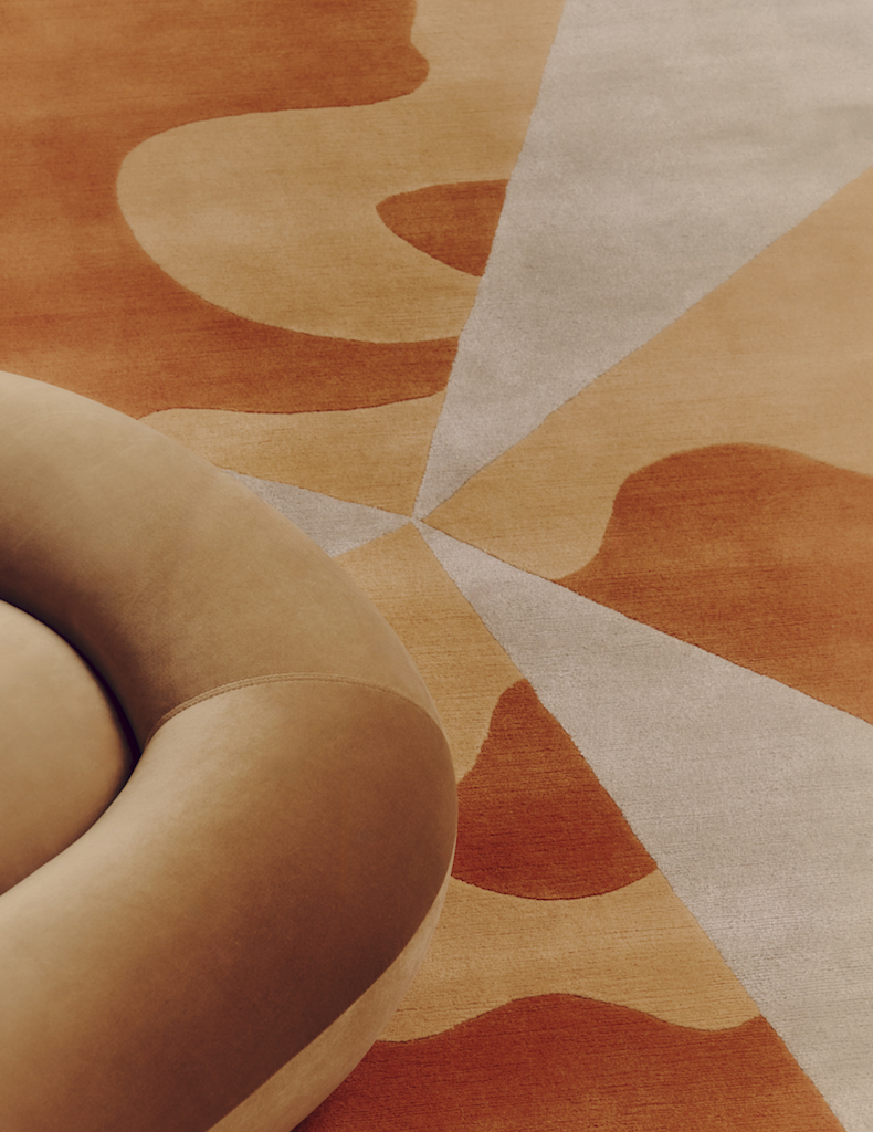 Deirdre Dyson melange rug collection