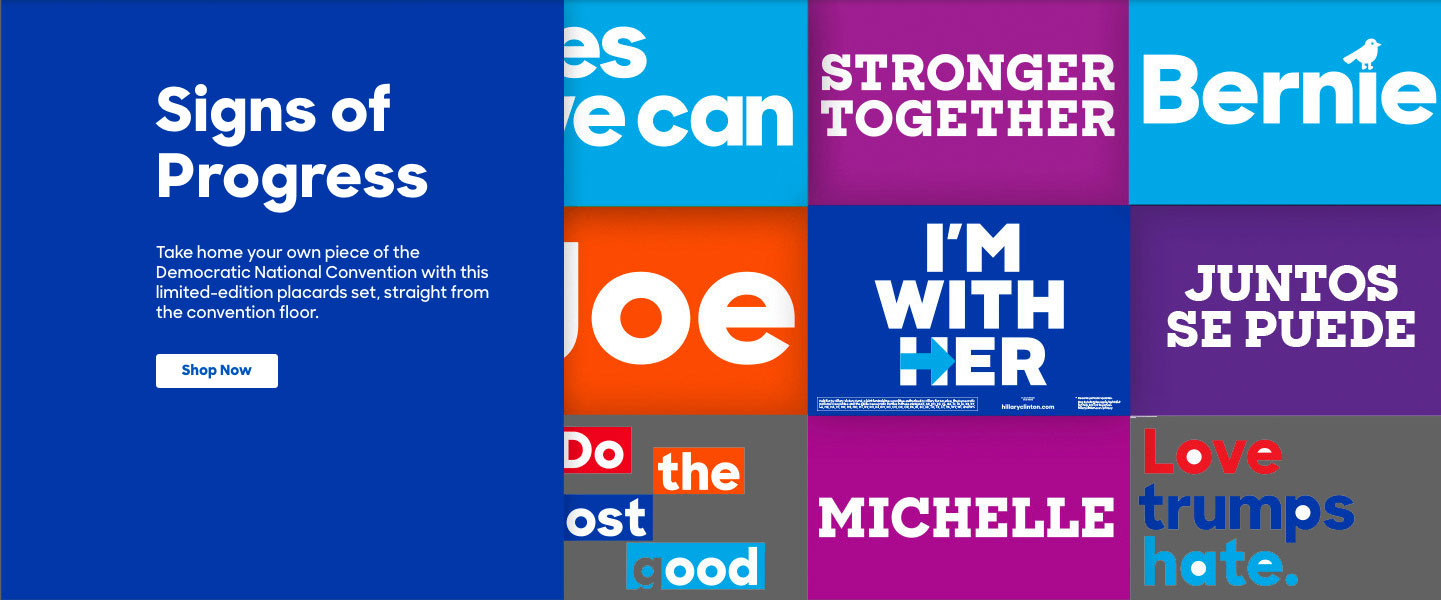 Even Bernie Sanders gets some love in these campaign signs