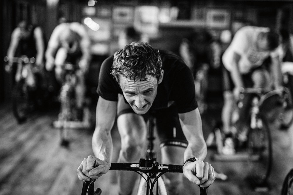 indoor group cycling