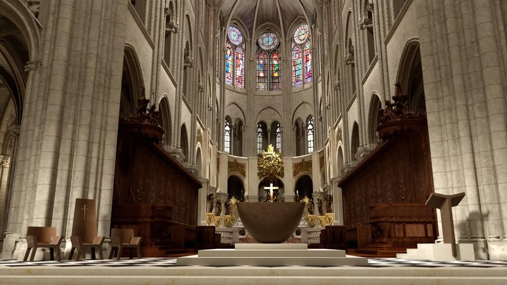 Notre-Dame de Paris interiors