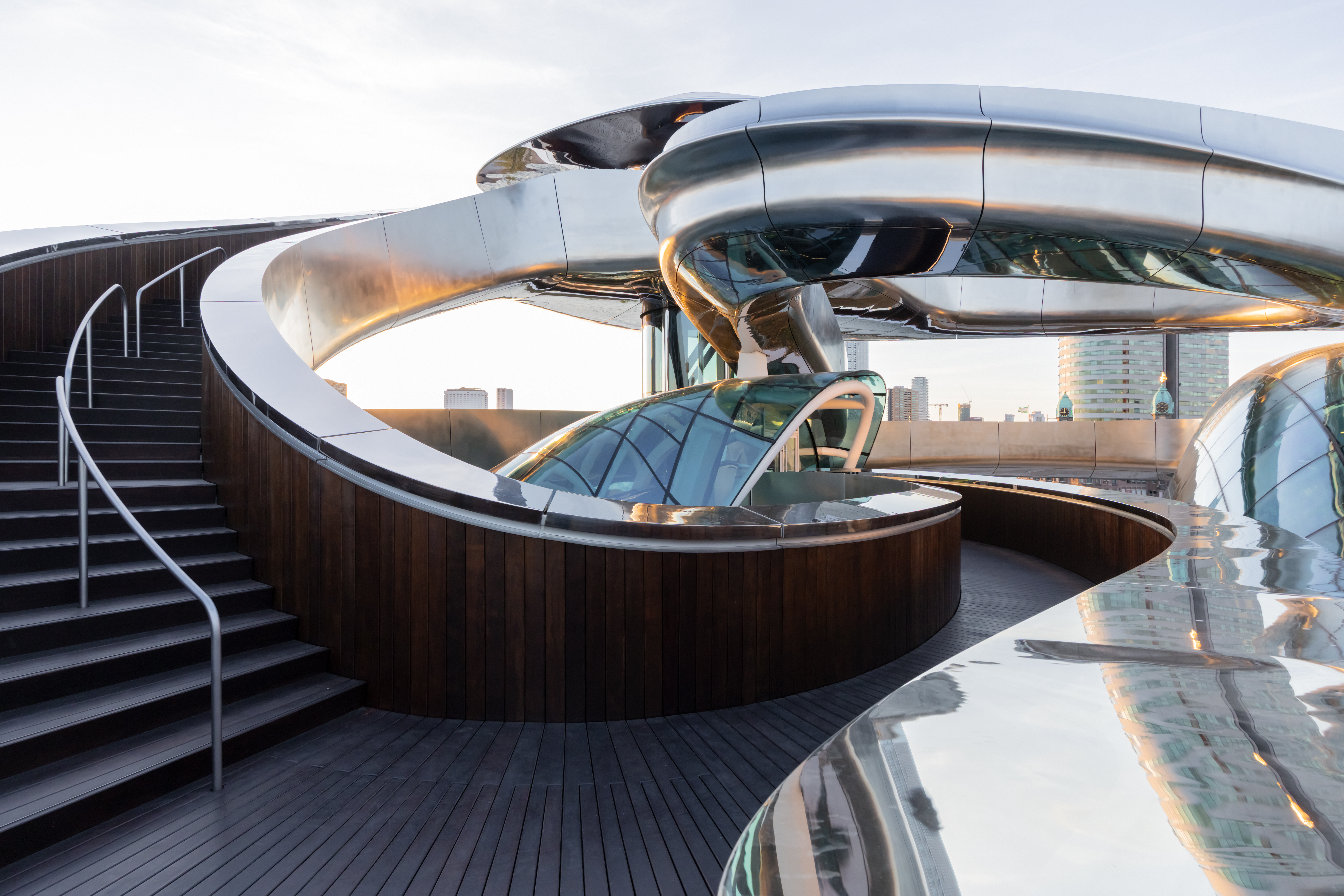 Fenix museum's sweeping curves