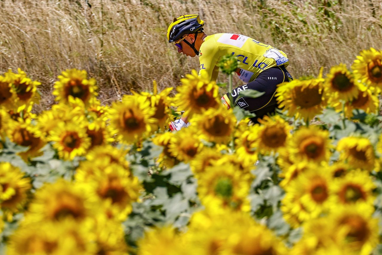 Tour de France 2021 108th Edition 12th stage Nimes Carcassonne 2199 km 09072021 Tadej Pogacar SLO UAE Team Emirates photo Luca BettiniBettiniPhoto2021