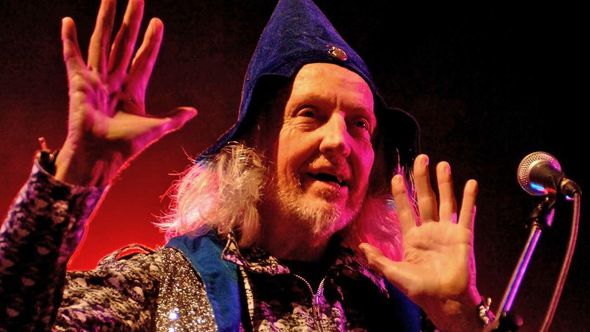 BOLOGNA, ITALY - OCTOBER 22: The Gong Global Family in concert at Estragon on October 22, 2009 in Bologna, Italy. (Photo by Roberto Serra - Iguana Press/Getty Images)