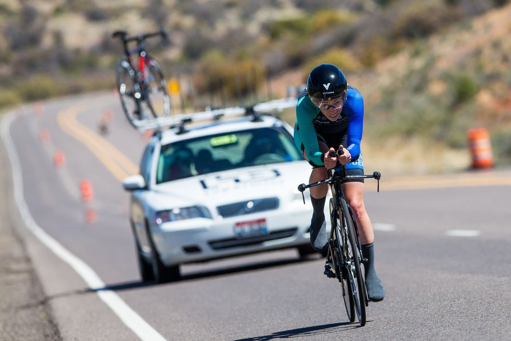 Jennifer Luebke (Hagens Berman/Supermint) during stage 3 of the Tour of The Gila