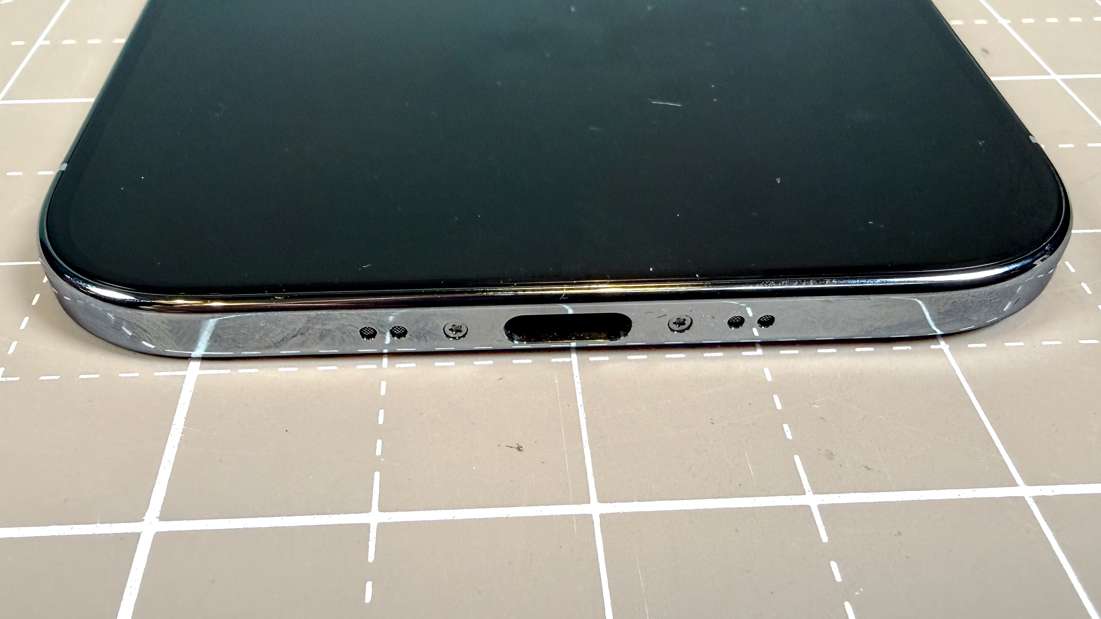 iPhone Air shown in hand