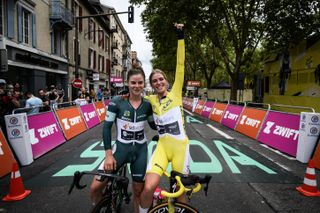 Lotte Kopecky and Demi Vollering Tour de France Femmes stage 8 2023
