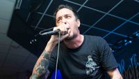 Sick Of It All’s Lou Koller performing onstage in 2015