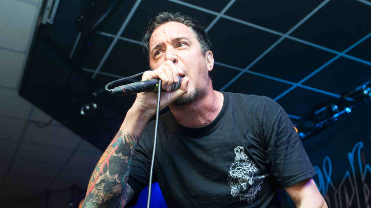 Sick Of It All&rsquo;s Lou Koller performing onstage in 2015