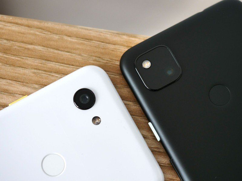 Google Pixel 4a and Pixel 3a
