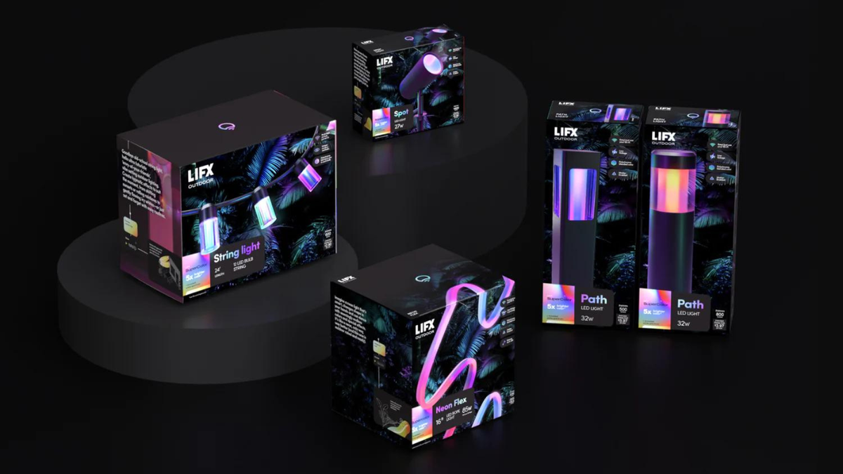 LIFX takes on Philips Hue with brand new outdoor smart lighting