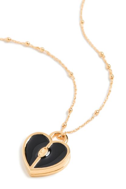 Missoma Engravable Heart Locket Necklace