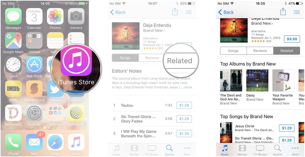 How to share and save content on the iTunes Store for iPhone and iPad ...