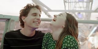 Ben Platt and Kaitlyn Dever in the trailer for Dear Evan Hansen.