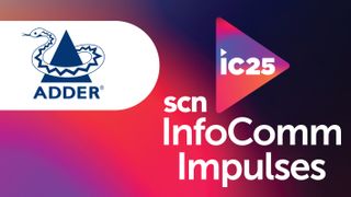 The Adder InfoComm Impulse logo and headshot of Duncan Miller. 