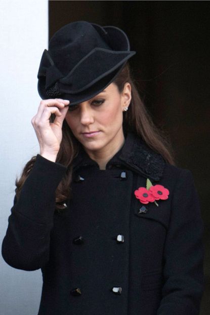 The Duke & Duchess of Cambridge - The Duke of Cambridge - The Duchess of Cambridge - Prince William - Kate Middleton - Catherine Middleton - The Duke & Duchess of Cambridge attend Remembrance Sunday service - Marie Claire - Marie Claire UK