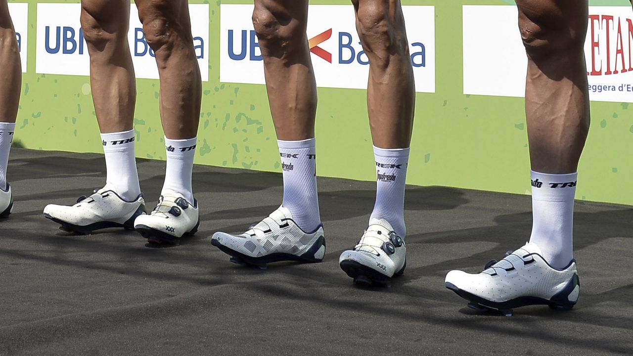 Bauke Mollema Bontrager XXX shoes