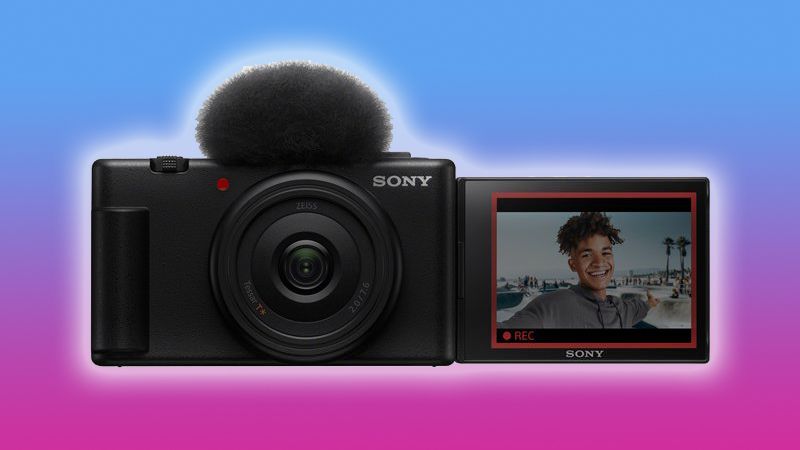 The Sony ZV-1F is Sony's most affordable ZV vlogging camera yet