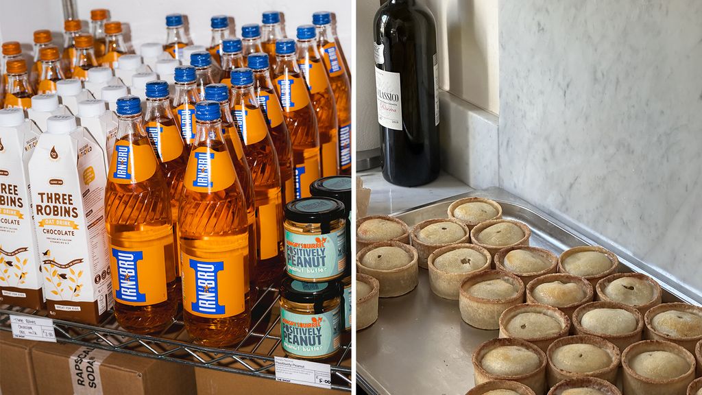 Pork pies and Irn Bru